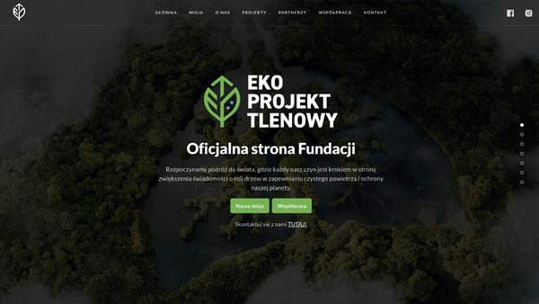 Strona Eko Projekt Tlenowy