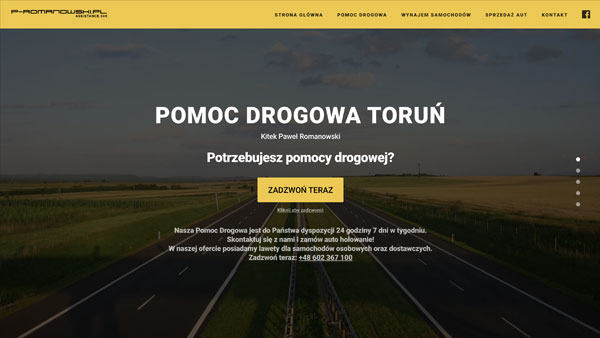 Strona Pomoc Drogowa